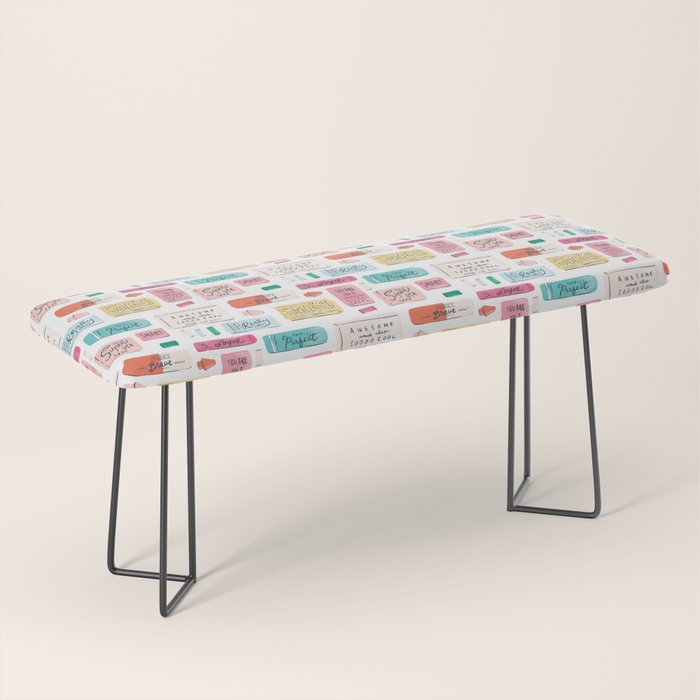 Positive Affirmation Erasers  Bench Gallery Image 1