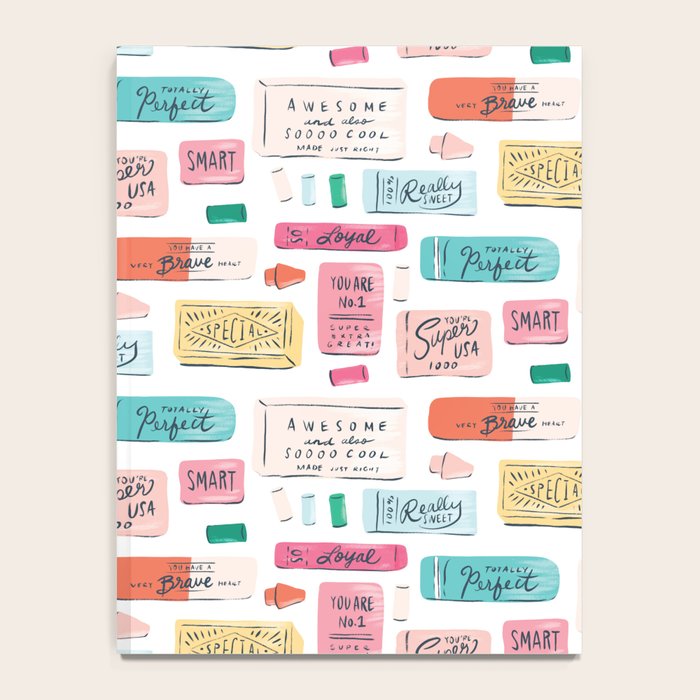 Positive Affirmation Erasers  Notebook Gallery Image 4