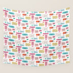 Positive Affirmation Erasers  Wall Tapestry Gallery Image 4