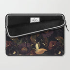 Vintage & Shabby Chic - Flowers at Night Laptop Sleeve Gallery Image 2