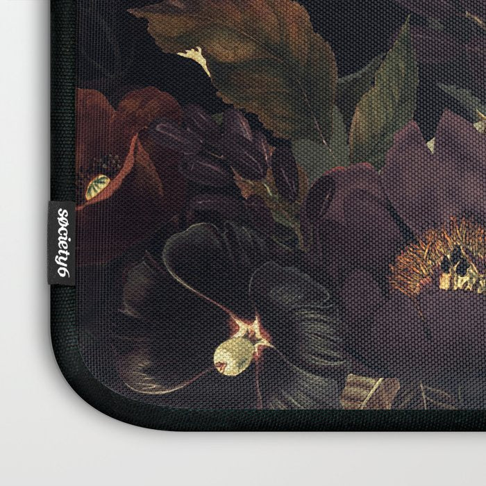 Vintage & Shabby Chic - Flowers at Night Laptop Sleeve Gallery Image 3