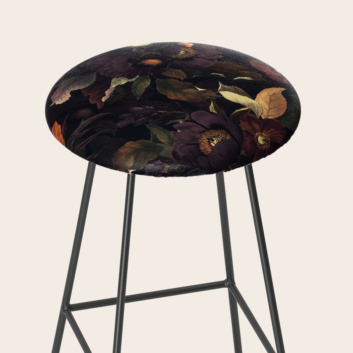Vintage & Shabby Chic - Flowers at Night Stool Gallery Image 2