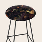 Vintage & Shabby Chic - Flowers at Night Stool Gallery Image 2
