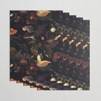Vintage & Shabby Chic - Flowers at Night Wrapping Paper Gallery Image 3