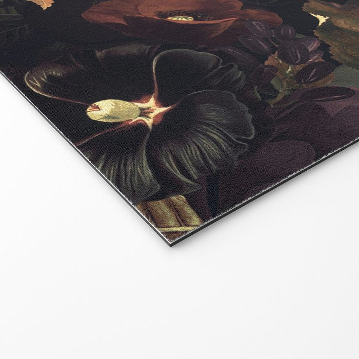 Vintage & Shabby Chic - Flowers at Night Welcome Mat Gallery Image 2