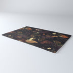 Vintage & Shabby Chic - Flowers at Night Rug Gallery Image 3