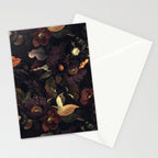 Vintage & Shabby Chic - Flowers at Night Stationery Card Gallery Image 2