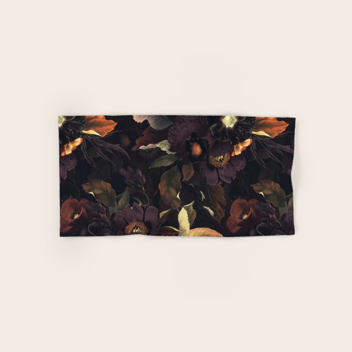 Vintage & Shabby Chic - Flowers at Night Towels Gallery Image 1