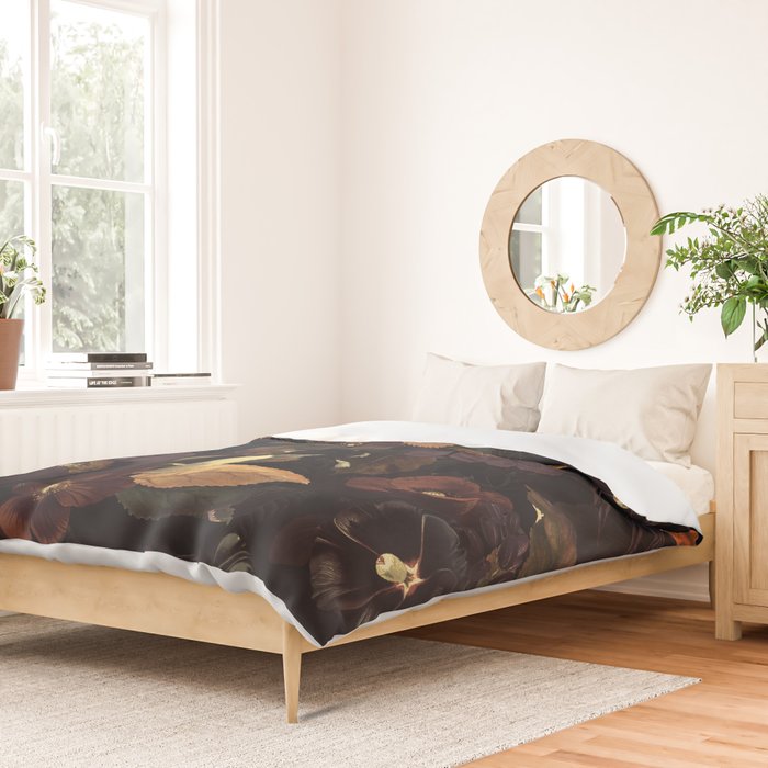 Vintage & Shabby Chic - Flowers at Night Duvet Cover Gallery Image 2