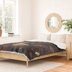 Vintage & Shabby Chic - Flowers at Night Duvet Cover Gallery Image 2