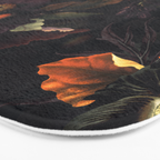 Vintage & Shabby Chic - Flowers at Night Bath Mat Gallery Image 3