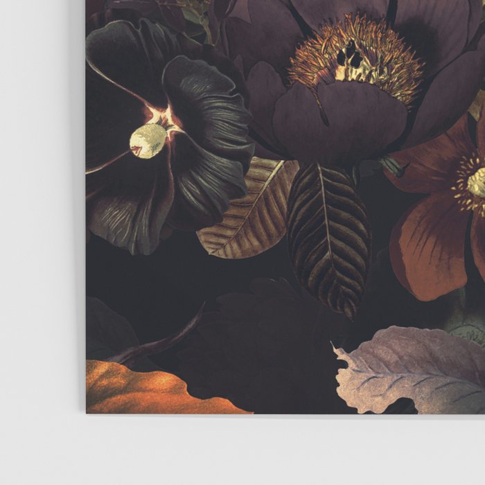 Vintage & Shabby Chic - Flowers at Night Poster Gallery Image 3