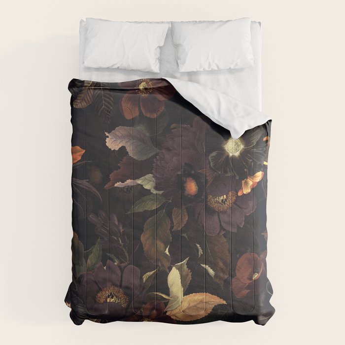 Vintage & Shabby Chic - Flowers at Night Comforter Gallery Image 6