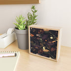 Vintage & Shabby Chic - Flowers at Night Mini Art Print Gallery Image 2