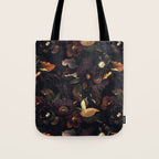 Vintage & Shabby Chic - Flowers at Night Tote Bag Gallery Image 1
