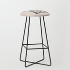 Quirky retro palm trees Stool Gallery Image 1