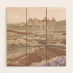 Badlands National Park Wood Wall Art Gallery Image 1