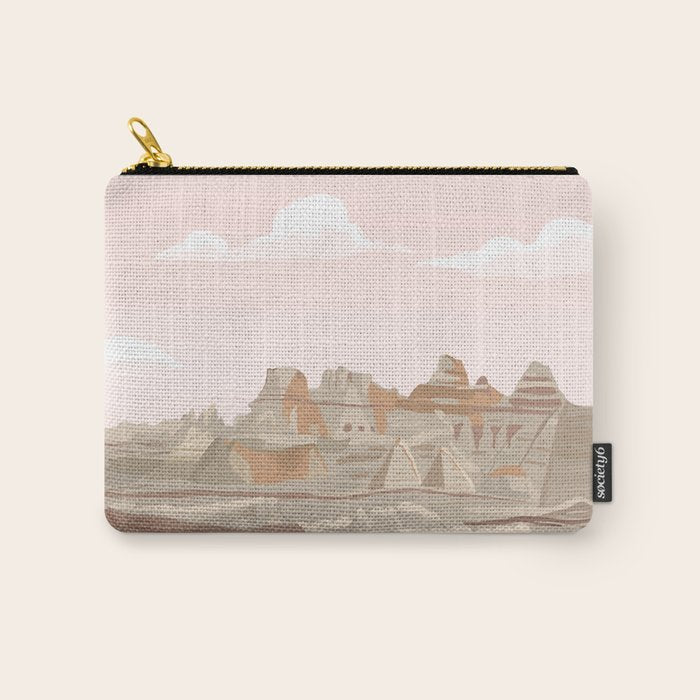 Badlands National Park Carry All Pouch Gallery Image 1
