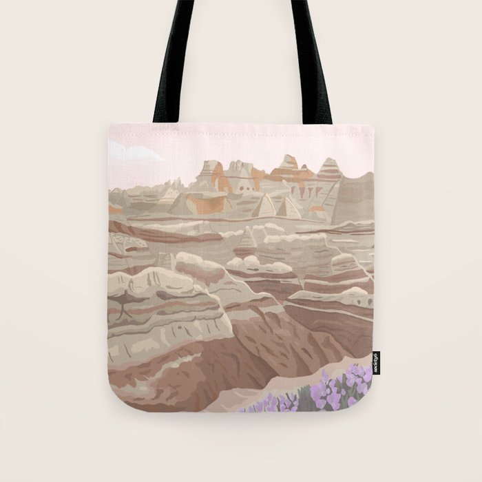 Badlands National Park Tote Bag Gallery Image 1