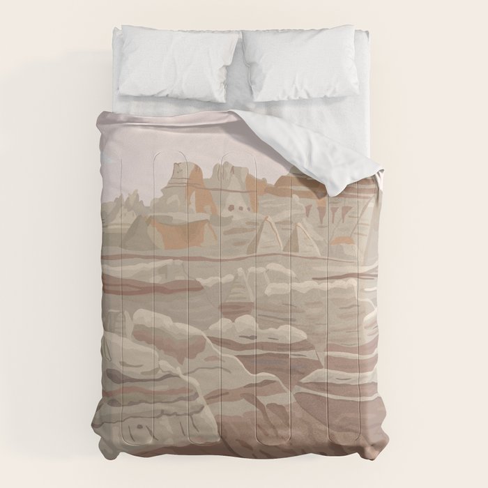 Badlands National Park Comforter Gallery Image 1