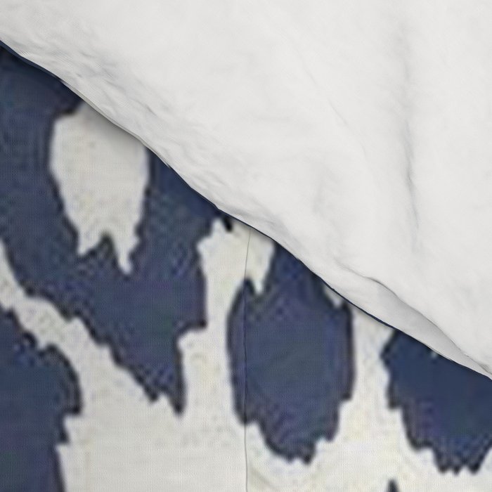 Ink Blue Leopard Print Comforter Gallery Image 4