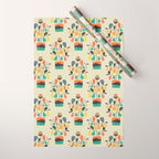 Potted Plant 4 Wrapping Paper Gallery Image 1