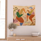 Sisters of the Rhythm Wall Tapestry Gallery Image 2