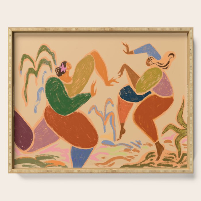 Sisters of the Rhythm Serving Tray Gallery Image 1