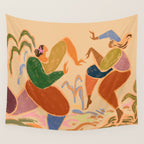 Sisters of the Rhythm Wall Tapestry Gallery Image 4