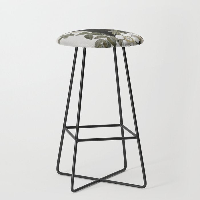 Cat With Flowers Stool Gallery Image 1
