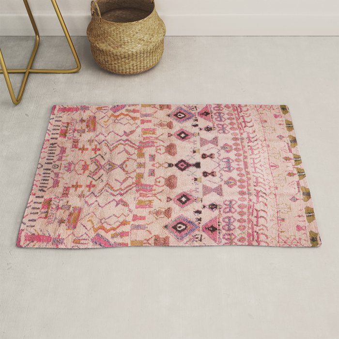 Vintage Moroccan Design Rug Gallery Image 1