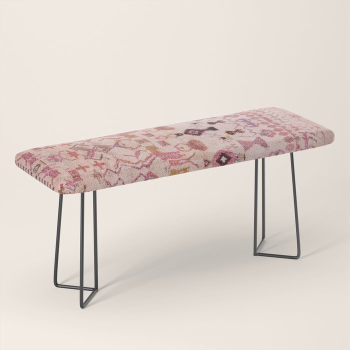 Vintage Moroccan Design Bench Gallery Image 1