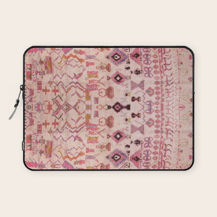 Vintage Moroccan Design Laptop Sleeve Gallery Image 1