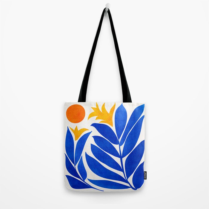 Community Garden Mid Century Abtract Tote Bag Gallery Image 2