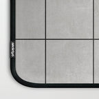 Large Grid Pattern - Grey Laptop Sleeve Gallery Image 3