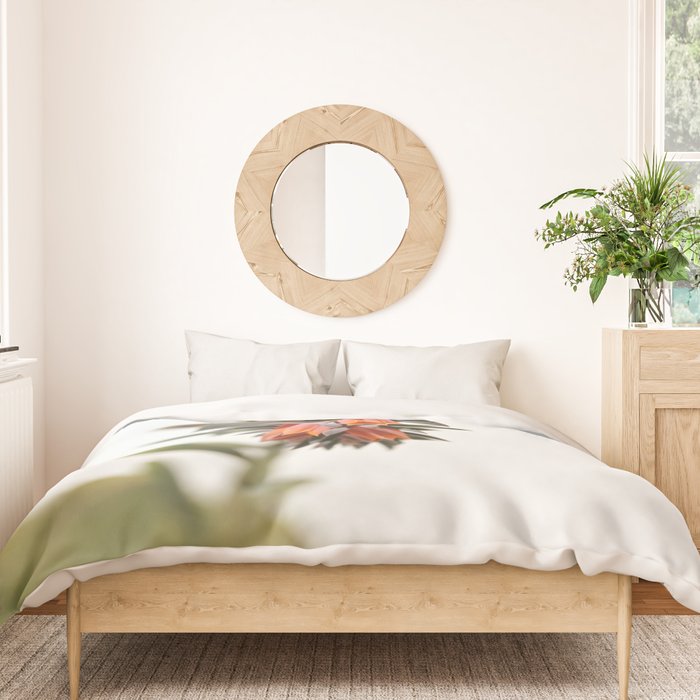 Summer Succulent #1 Duvet Cover Gallery Image 3
