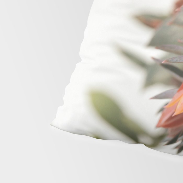 Summer Succulent #1 Pillow Sham Gallery Image 4