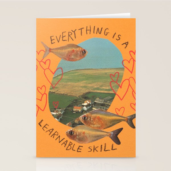 learnable skill Stationery Card Gallery Image 2