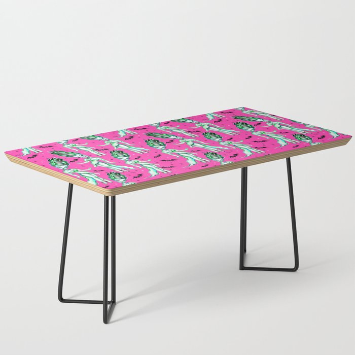 Bride of Frankenstein on Hot Pink Coffee Table Gallery Image 1