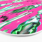 Bride of Frankenstein on Hot Pink Bath Mat Gallery Image 3