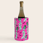 Bride of Frankenstein on Hot Pink Wine Chiller Gallery Image 3