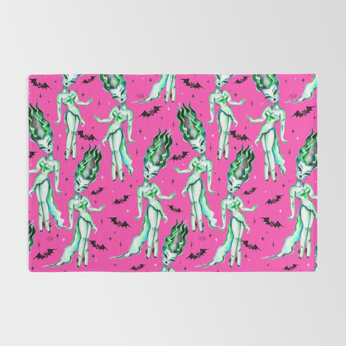 Bride of Frankenstein on Hot Pink Rug Gallery Image 2