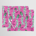 Bride of Frankenstein on Hot Pink Placemat Gallery Image 1