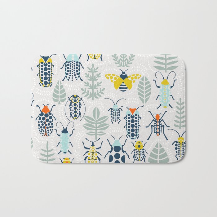 Beetle collection Bath Mat Gallery Image 1