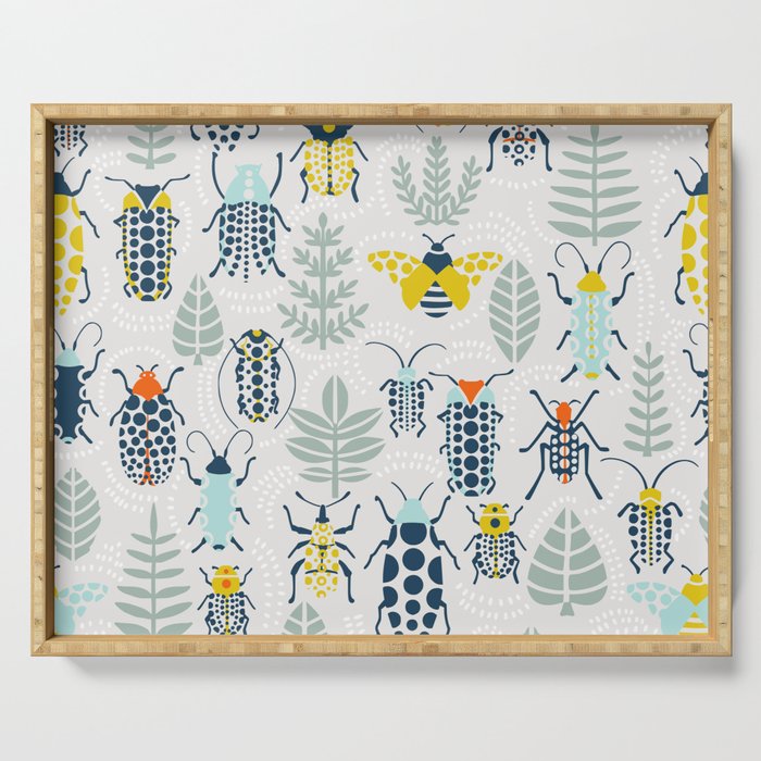 Beetle collection Serving Tray Gallery Image 1