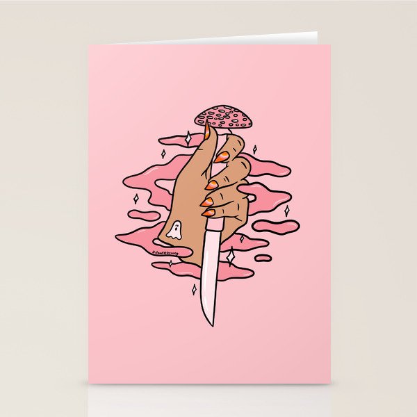 Mushroom Dagger Stationery Card Gallery Image 1