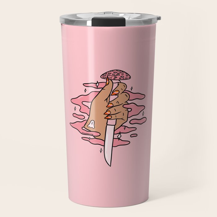 Mushroom Dagger Travel Mug Gallery Image 1