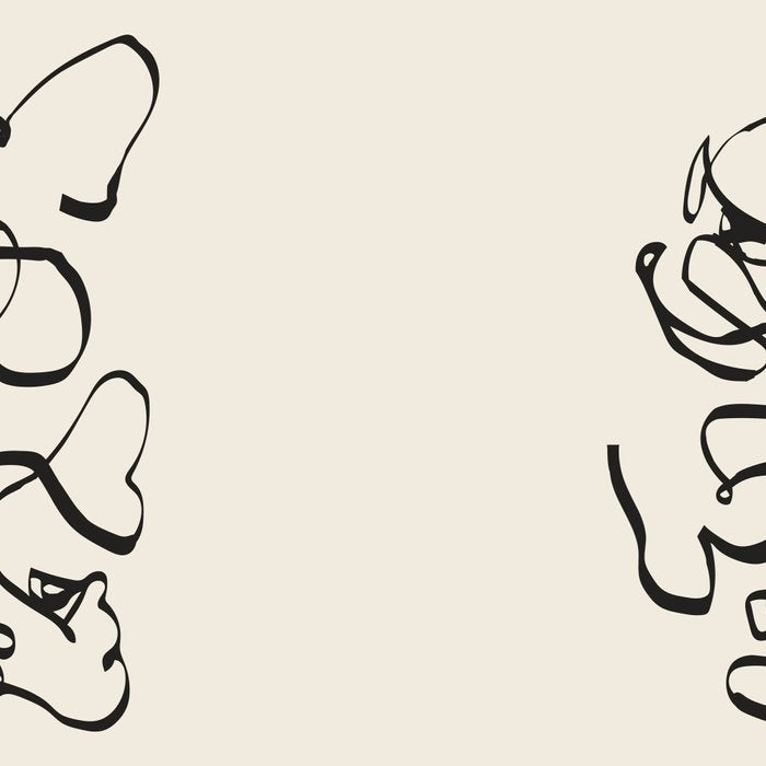 Abstract line frenchie Coffee Mug Gallery Image 2