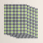 Small Blocks - Spring Green and Grays Wrapping Paper Gallery Image 3