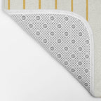 Two Tone Line Curvature LXXXIII Bath Mat Gallery Image 2